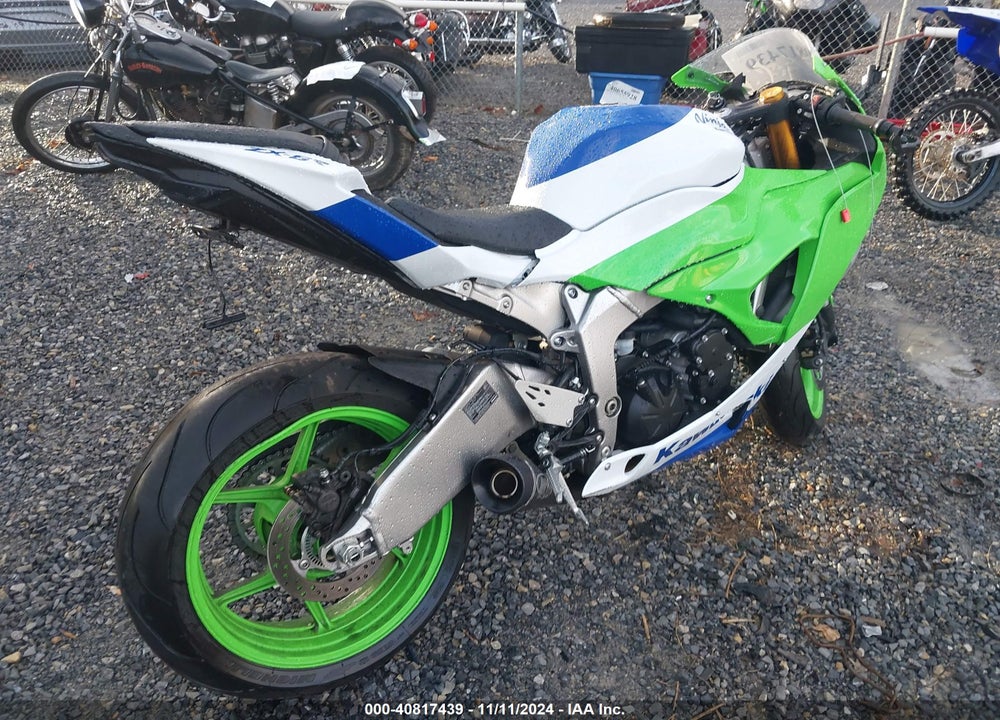 2024 KAWASAKI ZX636 K VIN: JKBZXJJ10RA004157