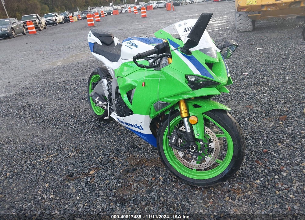 2024 KAWASAKI ZX636 K VIN: JKBZXJJ10RA004157
