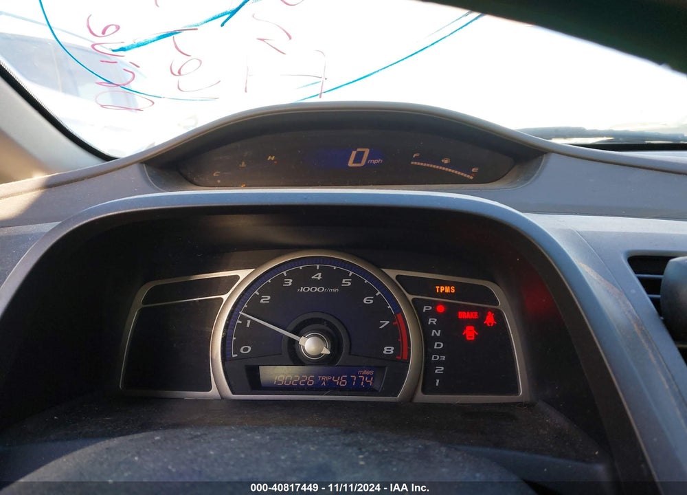 2010 HONDA CIVIC VP VIN: 19XFA1F35AE036127