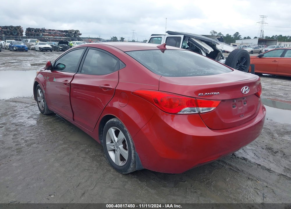 2013 HYUNDAI ELANTRA GLS VIN: KMHDH4AE9DU534278