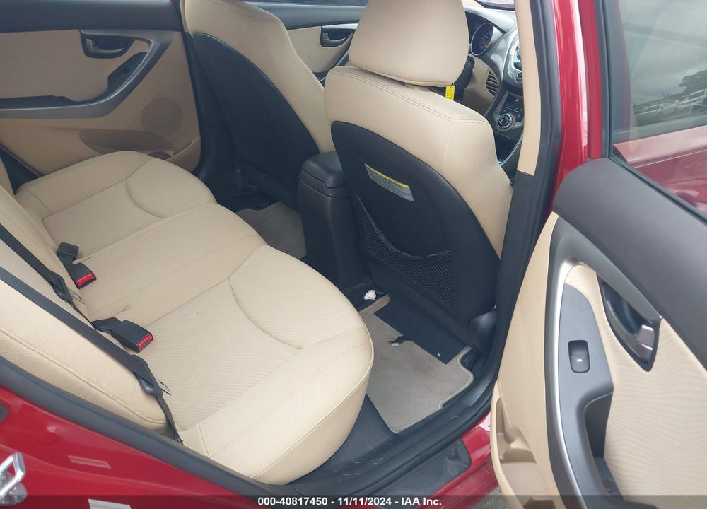 2013 HYUNDAI ELANTRA GLS VIN: KMHDH4AE9DU534278