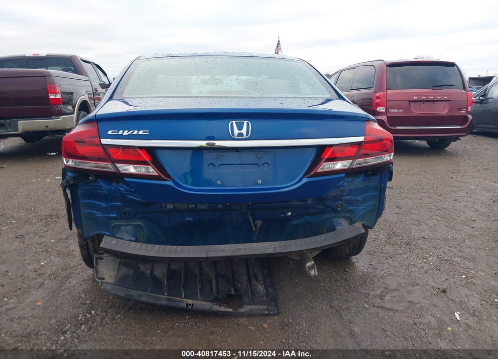 2015 HONDA CIVIC EX-L VIN: 19XFB2F9XFE063712