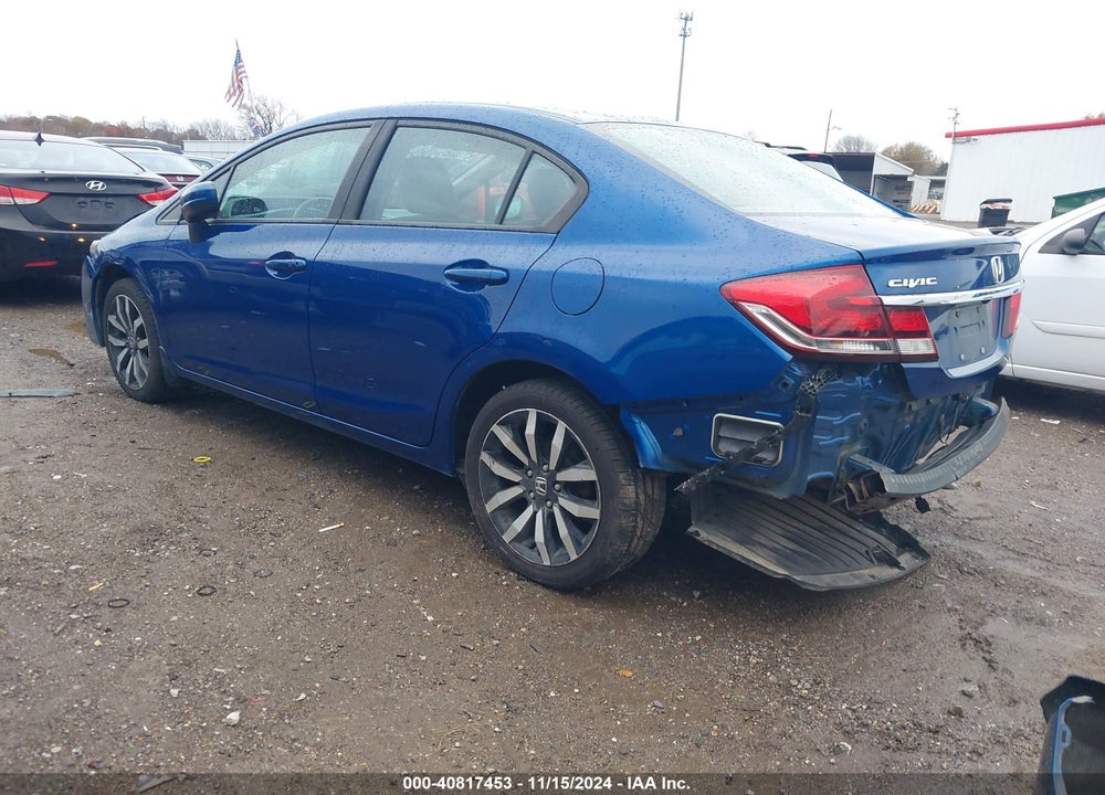 2015 HONDA CIVIC EX-L VIN: 19XFB2F9XFE063712