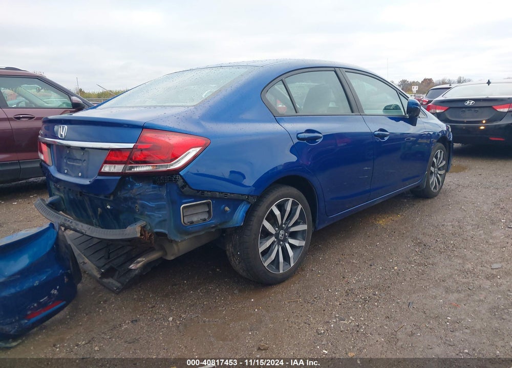 2015 HONDA CIVIC EX-L VIN: 19XFB2F9XFE063712