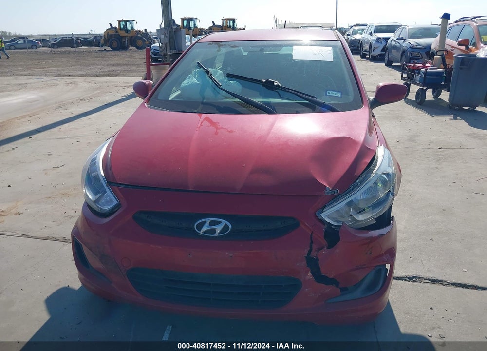 2017 HYUNDAI ACCENT VIN: KMHCT4AE2HU346539