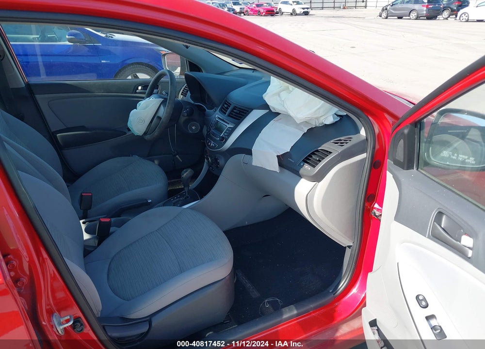 2017 HYUNDAI ACCENT VIN: KMHCT4AE2HU346539
