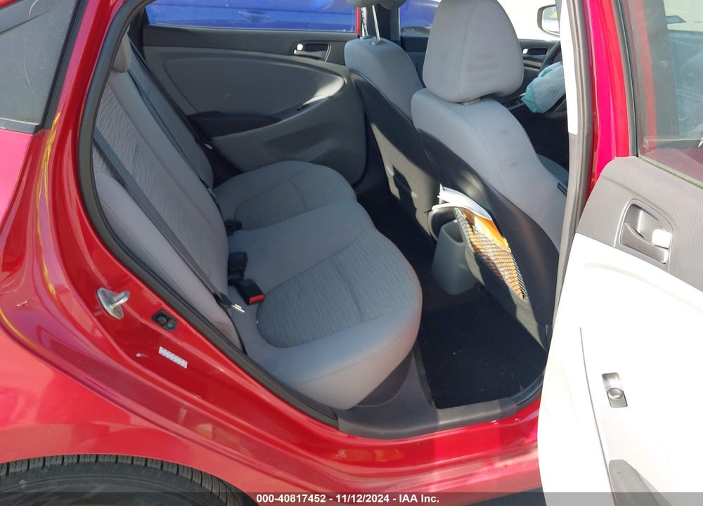 2017 HYUNDAI ACCENT VIN: KMHCT4AE2HU346539