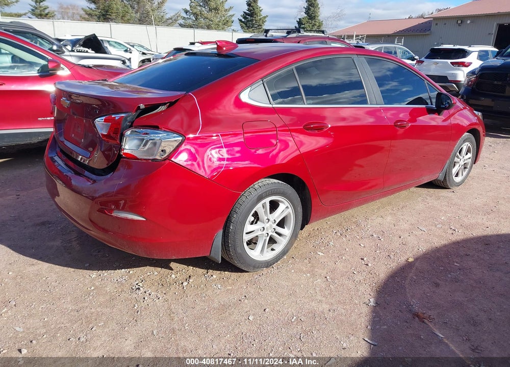 2018 CHEVROLET CRUZE LT AUTO VIN: 1G1BE5SM5J7234854
