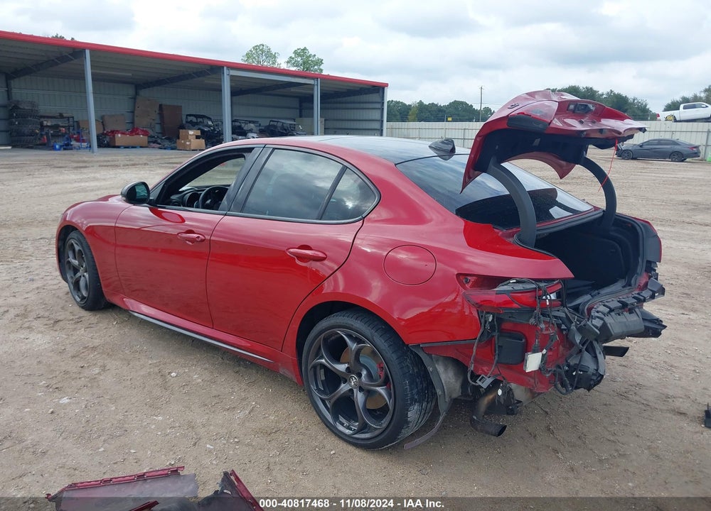 2020 ALFA ROMEO GIULIA TI SPORT CARBON AWD VIN: ZARFANBN5L7625721