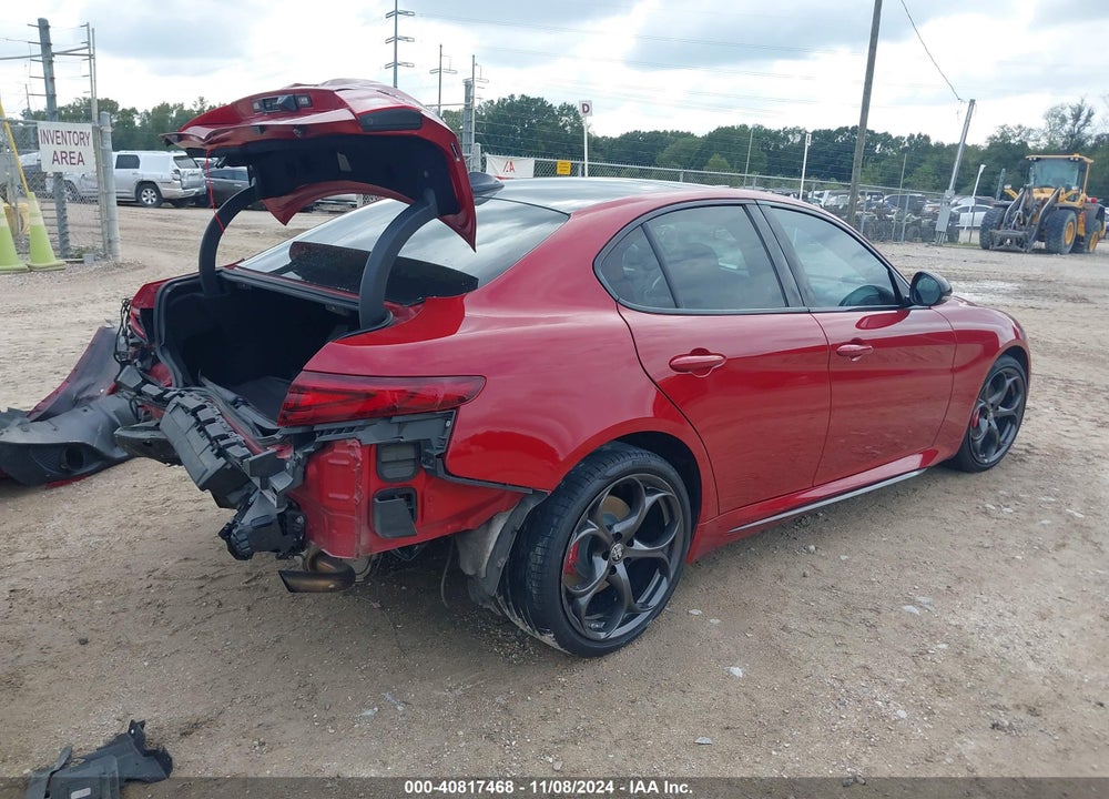 2020 ALFA ROMEO GIULIA TI SPORT CARBON AWD VIN: ZARFANBN5L7625721