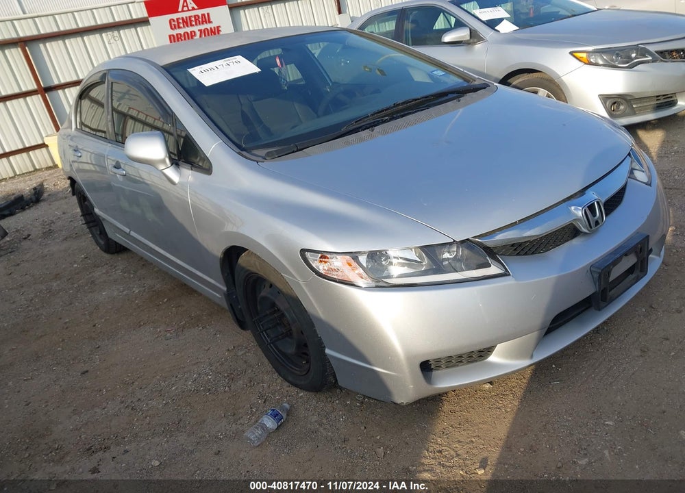 2010 HONDA CIVIC LX VIN: 2HGFA1F55AH306691