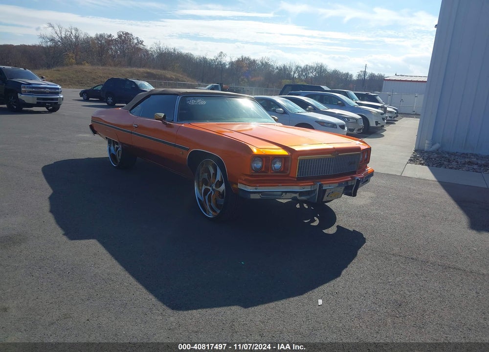 1975 CHEVROLET CAPRICE CLASSIC VIN: 1N67H5Y164933