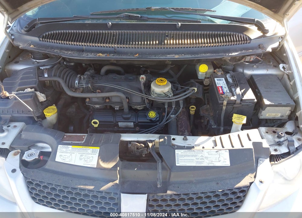 2004 DODGE GRAND CARAVAN SXT VIN: 2D4GP44L94R542606