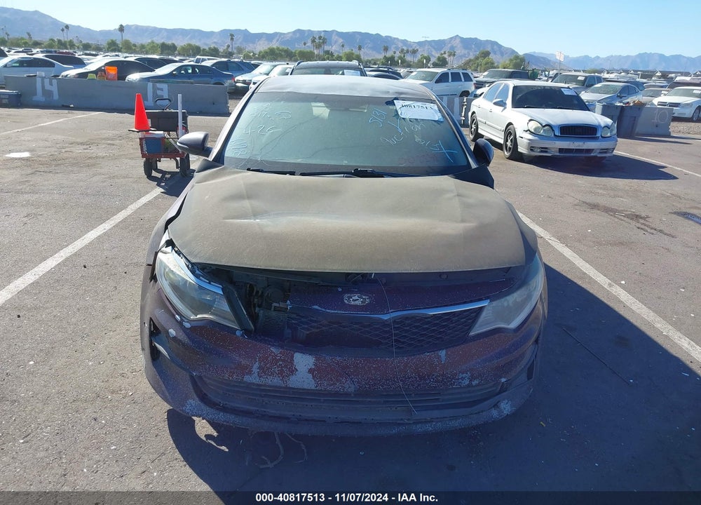 2016 KIA OPTIMA VIN: 5XXGT4L12GG002231