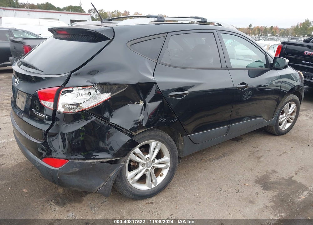 2013 HYUNDAI TUCSON GLS VIN: KM8JU3AC3DU651510