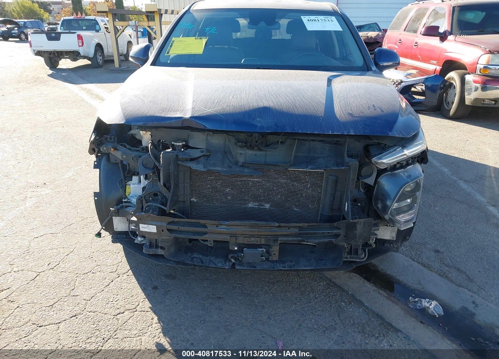 2019 HYUNDAI SANTA FE SE VIN: 5NMS23AD3KH031574