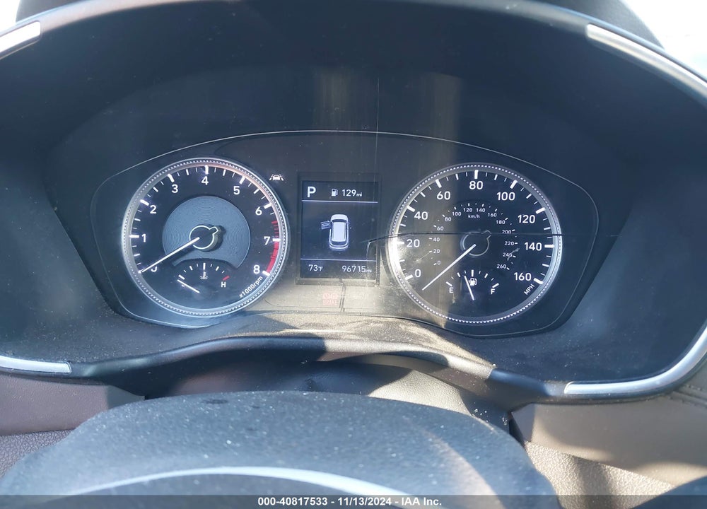 2019 HYUNDAI SANTA FE SE VIN: 5NMS23AD3KH031574