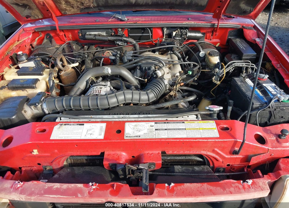 1998 FORD RANGER SPLASH/XL/XLT VIN: 1FTZR15U0WPB59485