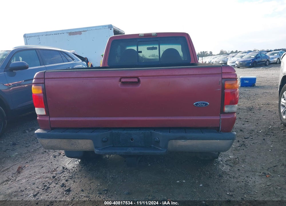 1998 FORD RANGER SPLASH/XL/XLT VIN: 1FTZR15U0WPB59485