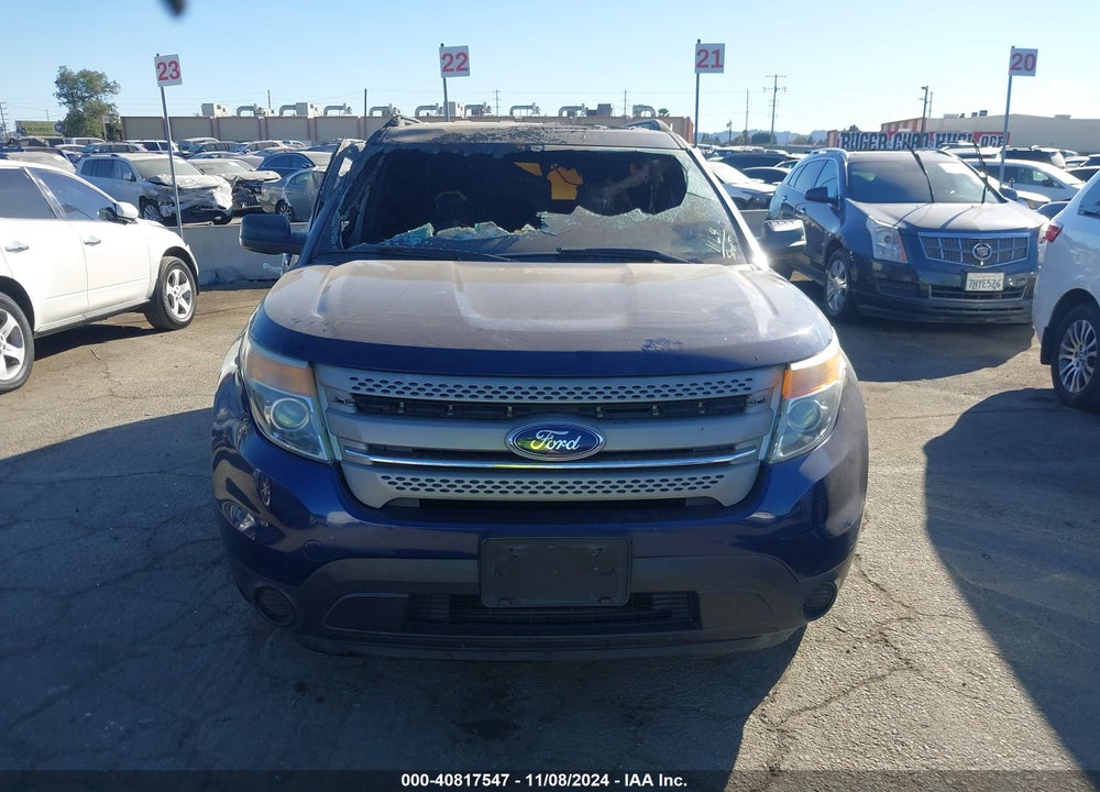 2012 FORD EXPLORER VIN: 1FMHK7B87CGA99335