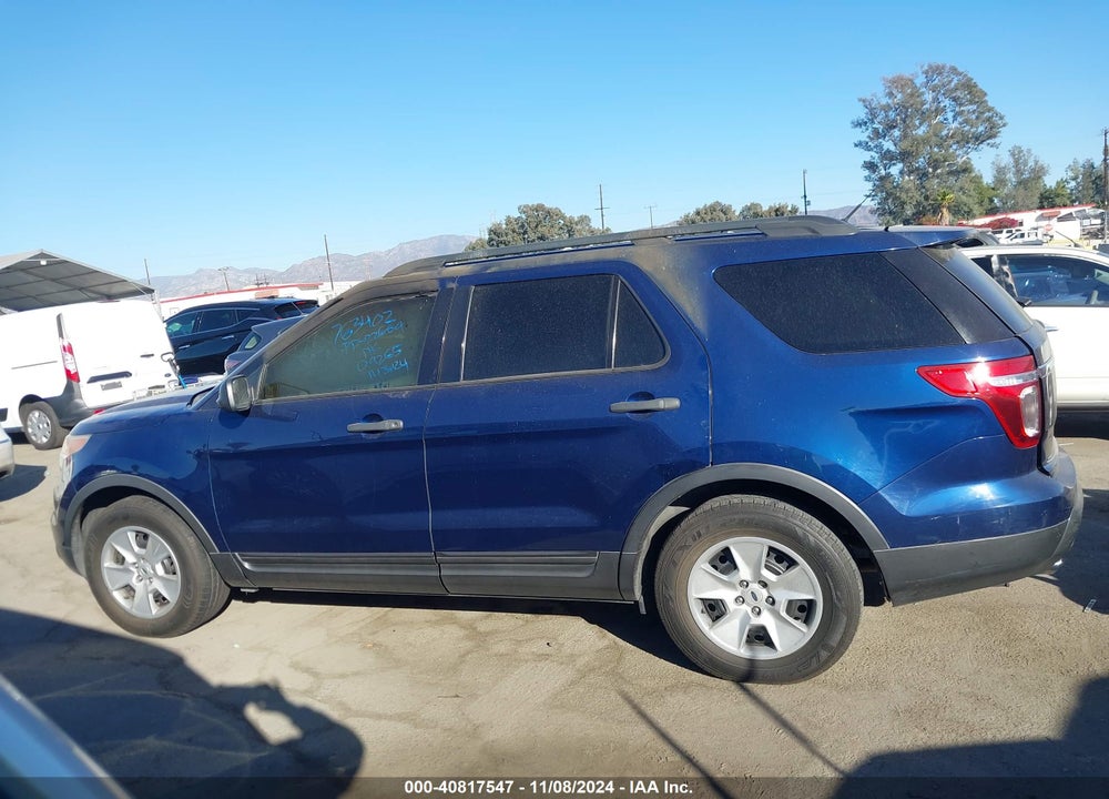 2012 FORD EXPLORER VIN: 1FMHK7B87CGA99335