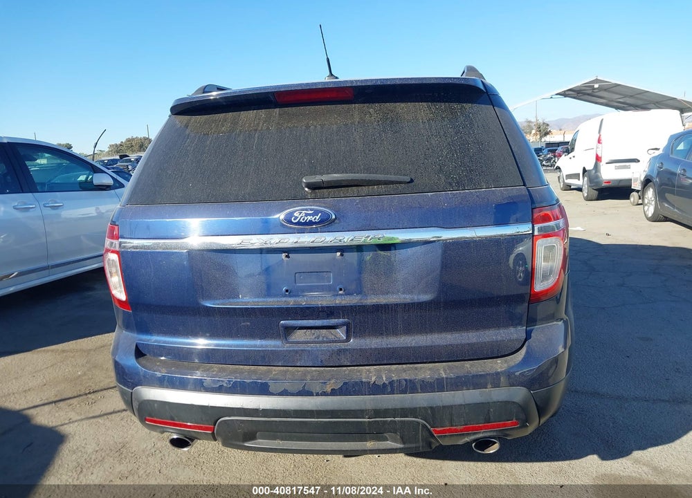 2012 FORD EXPLORER VIN: 1FMHK7B87CGA99335