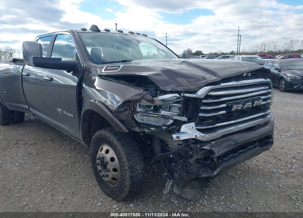 2020 RAM 3500 LAIE LONGHORN  4X4 8' BOX VIN: 3C63RRKL4LG201115