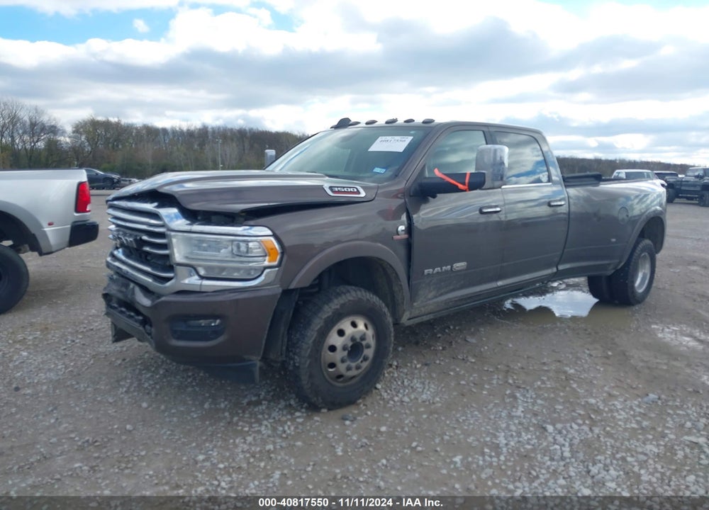 2020 RAM 3500 LAIE LONGHORN  4X4 8' BOX VIN: 3C63RRKL4LG201115