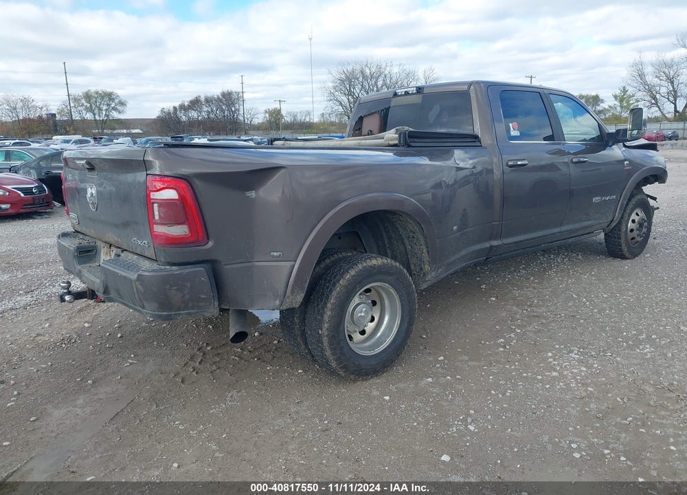2020 RAM 3500 LAIE LONGHORN  4X4 8' BOX VIN: 3C63RRKL4LG201115