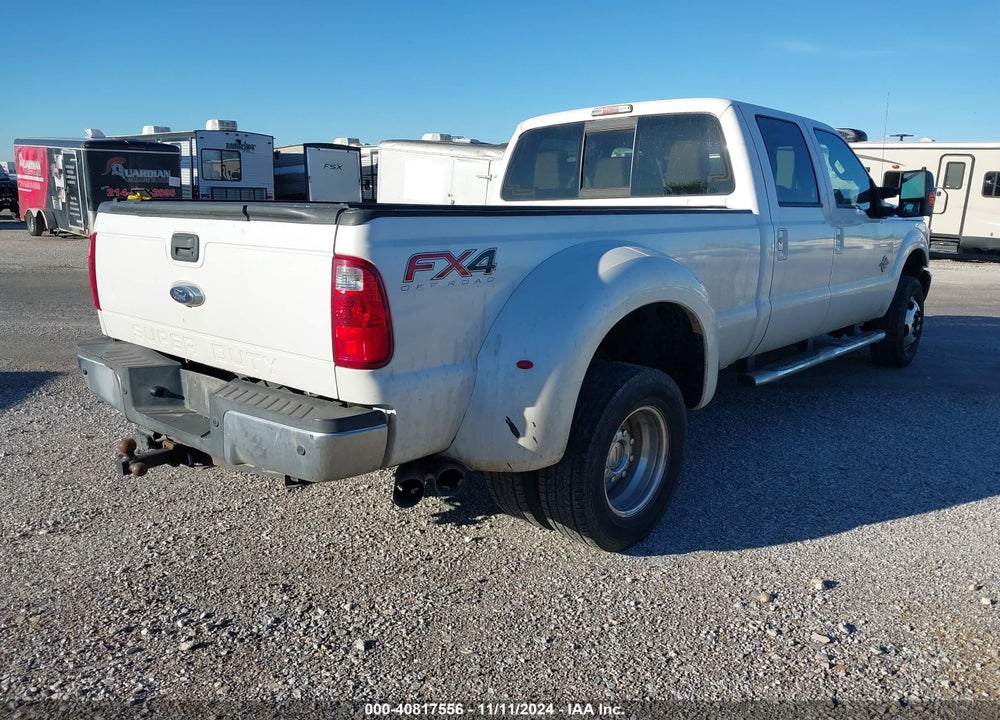 2014 FORD F-350 LARIAT VIN: 1FT8W3DT5EEB74437