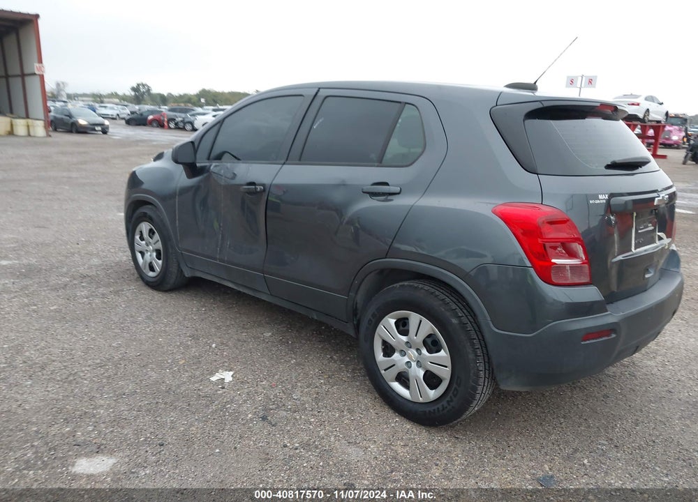 2016 CHEVROLET TRAX 1LS VIN: 3GNCJKSB0GL126514