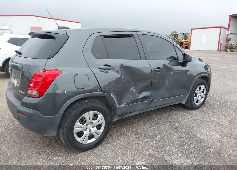 2016 CHEVROLET TRAX 1LS VIN: 3GNCJKSB0GL126514