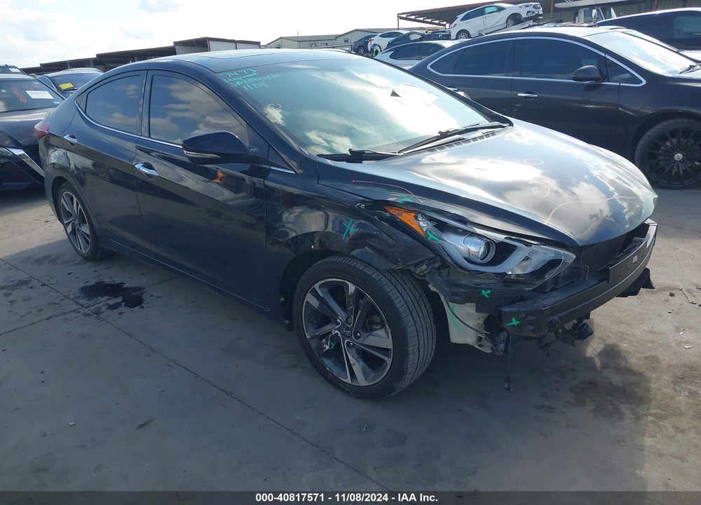 2016 HYUNDAI ELANTRA LIMITED VIN: KMHDH4AE9GU632733