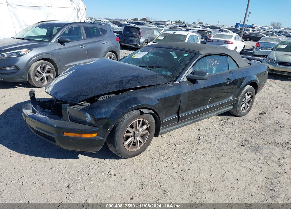 2005 FORD MUSTANG VIN: 1ZVHT84N155254399