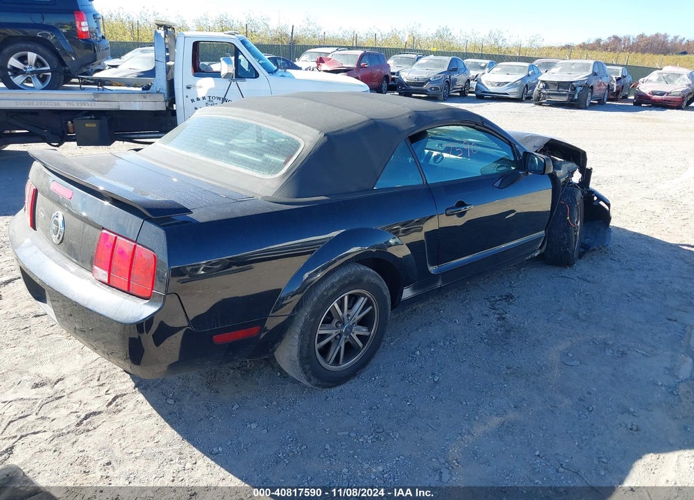 2005 FORD MUSTANG VIN: 1ZVHT84N155254399