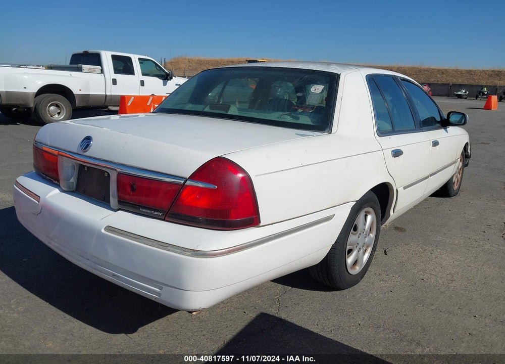 2001 MERCURY GRAND MARQUIS LS VIN: 2MEFM75W31X703047
