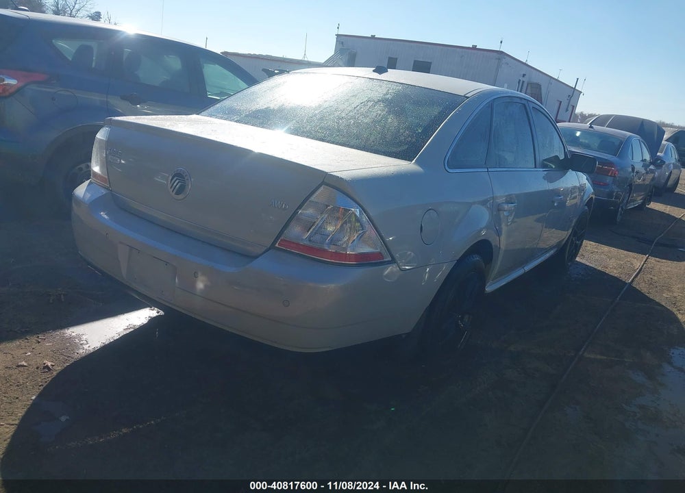 2008 MERCURY SABLE PREMIER VIN: 1MEHM43W38G603508