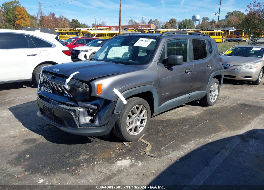 2019 JEEP RENEGADE SPORT FWD VIN: ZACNJAAB8KPK49343