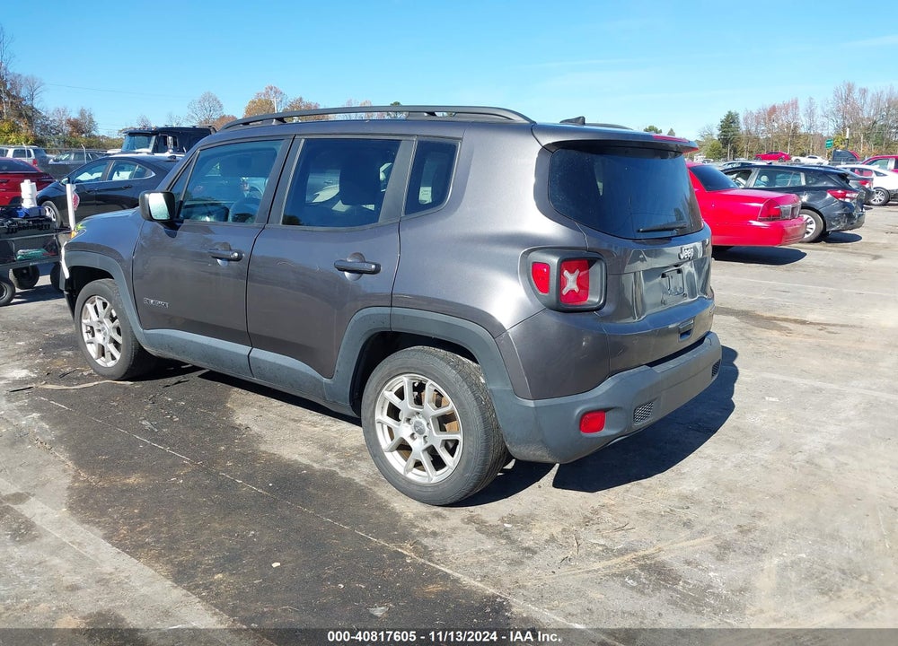 2019 JEEP RENEGADE SPORT FWD VIN: ZACNJAAB8KPK49343