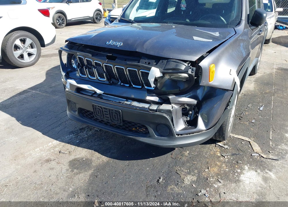 2019 JEEP RENEGADE SPORT FWD VIN: ZACNJAAB8KPK49343