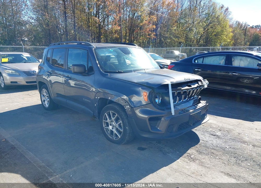 2019 JEEP RENEGADE SPORT FWD VIN: ZACNJAAB8KPK49343