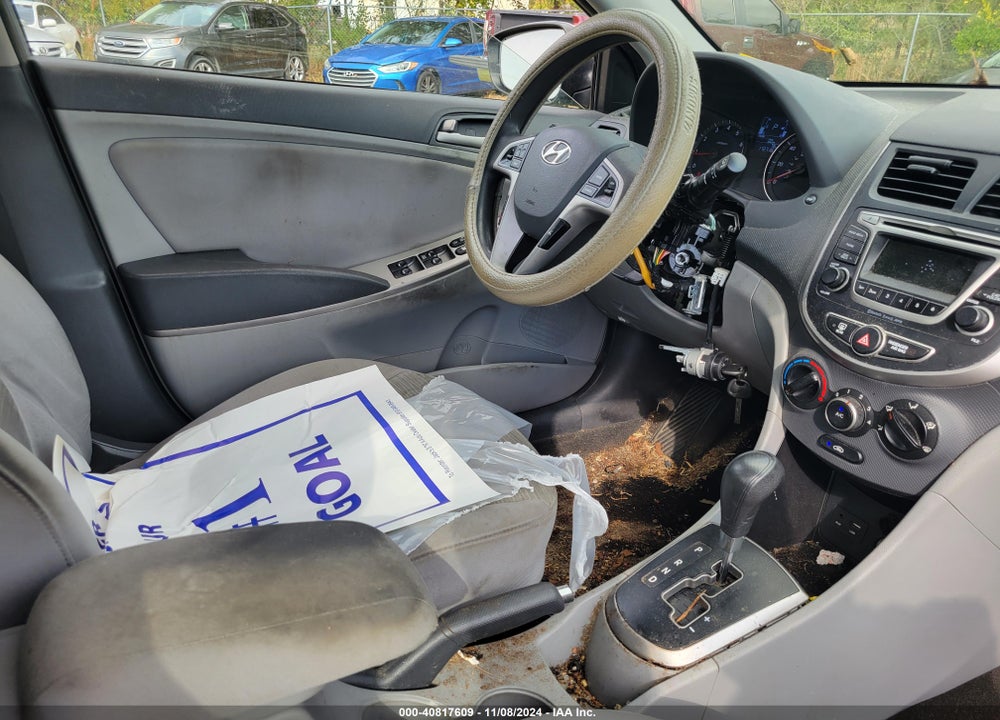 2017 HYUNDAI ACCENT VIN: KMHCT4AE4HU355632