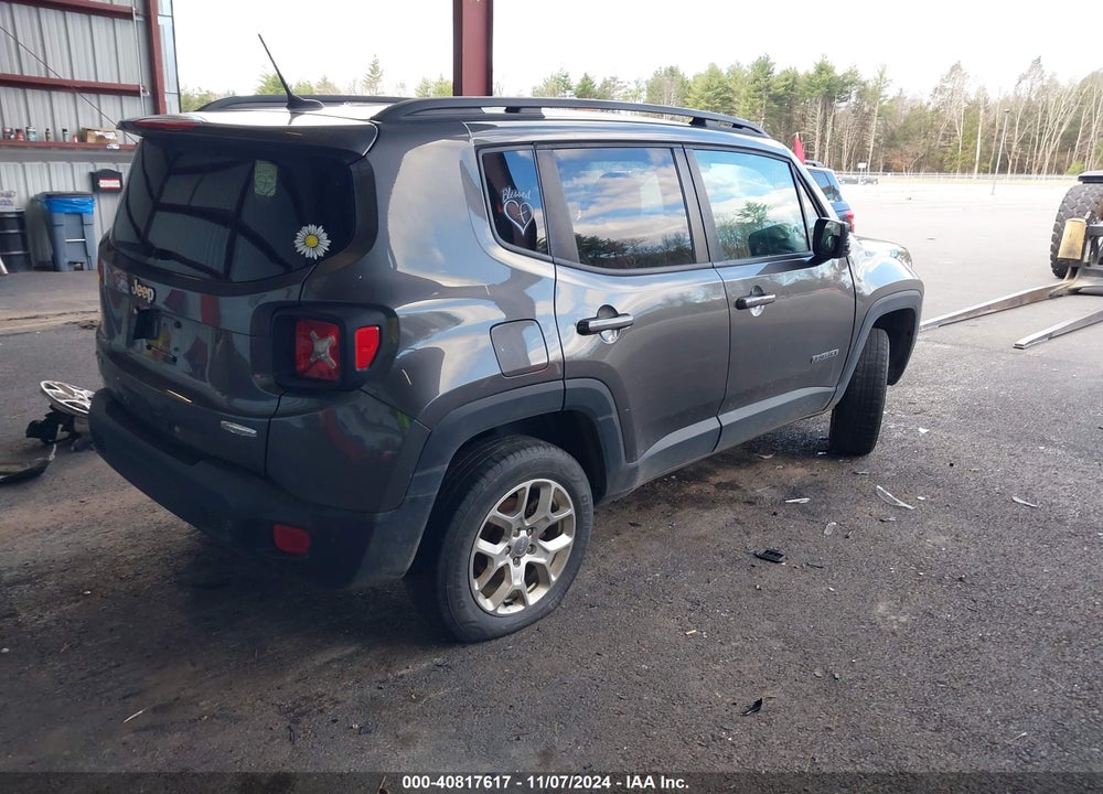 2016 JEEP RENEGADE LATITUDE VIN: ZACCJBBT5GPC52568