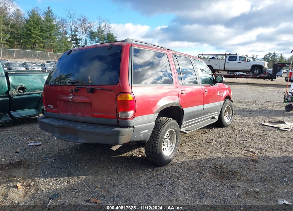 1998 MERCURY MOUNTAINEER VIN: 4M2ZU55P5WUJ15798