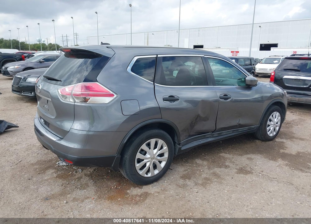 2016 NISSAN ROGUE S VIN: 5N1AT2MN6GC870966