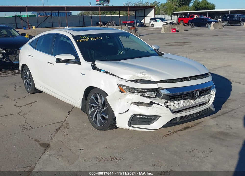 2019 HONDA INSIGHT TOURING VIN: 19XZE4F97KE011903