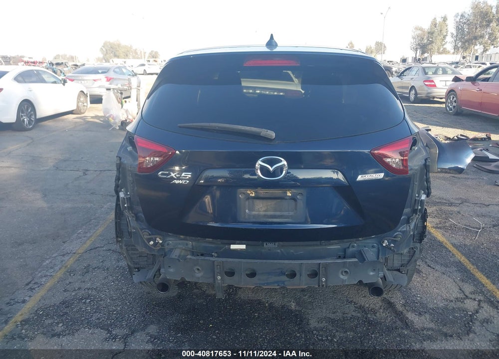 2016 MAZDA CX-5 GRAND TOURING VIN: JM3KE4DY8G0791431