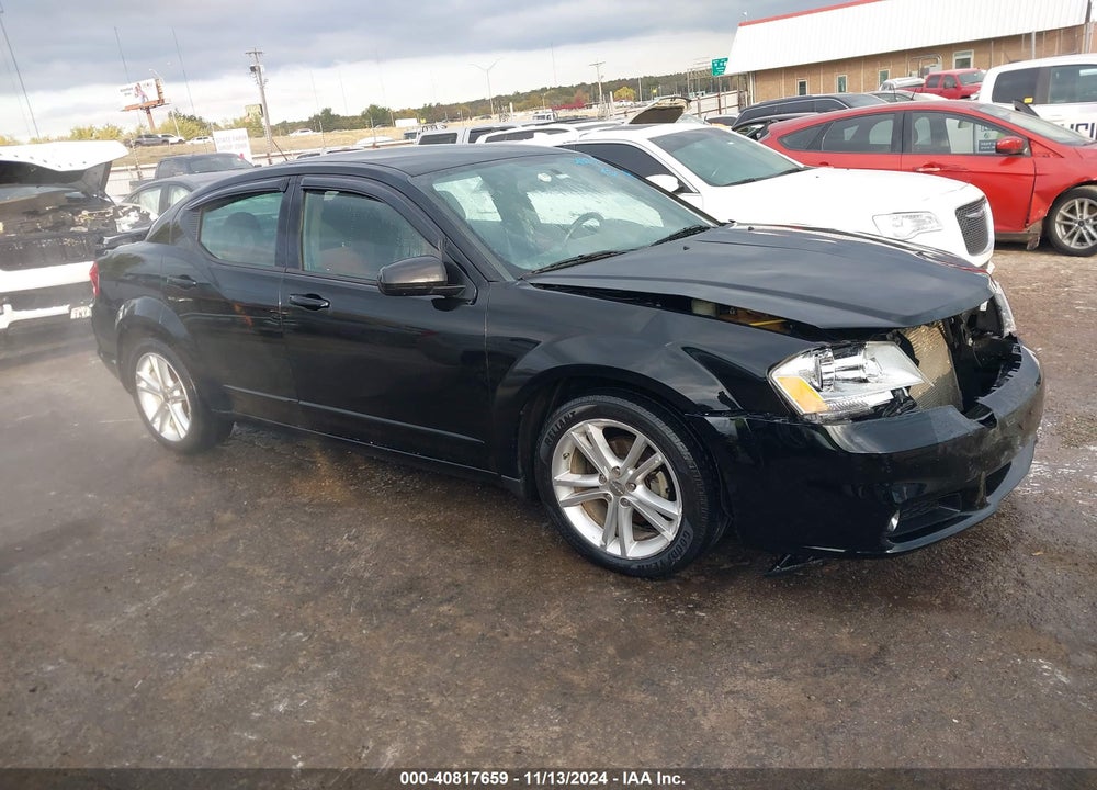 2012 DODGE AVENGER SXT PLUS VIN: 1C3CDZEG9CN264602