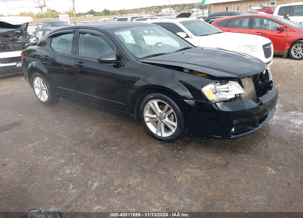 2012 DODGE AVENGER SXT PLUS VIN: 1C3CDZEG9CN264602