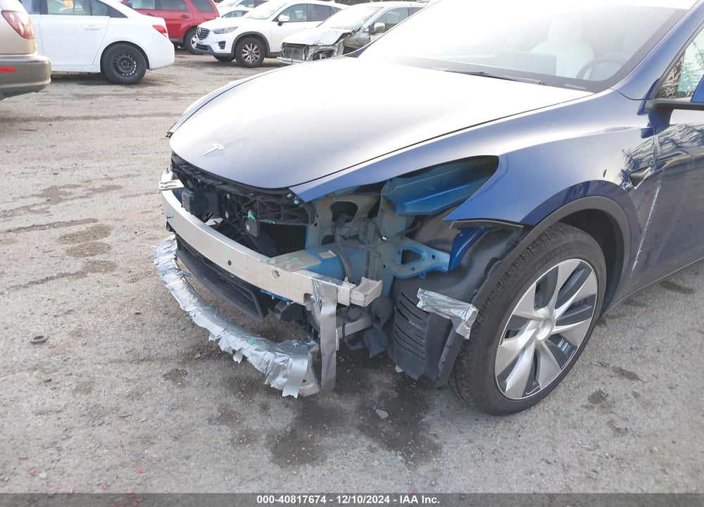 2021 TESLA MODEL Y LONG RANGE DUAL MOTOR ALL-WHEEL DRIVE VIN: 5YJYGDEE1MF108483